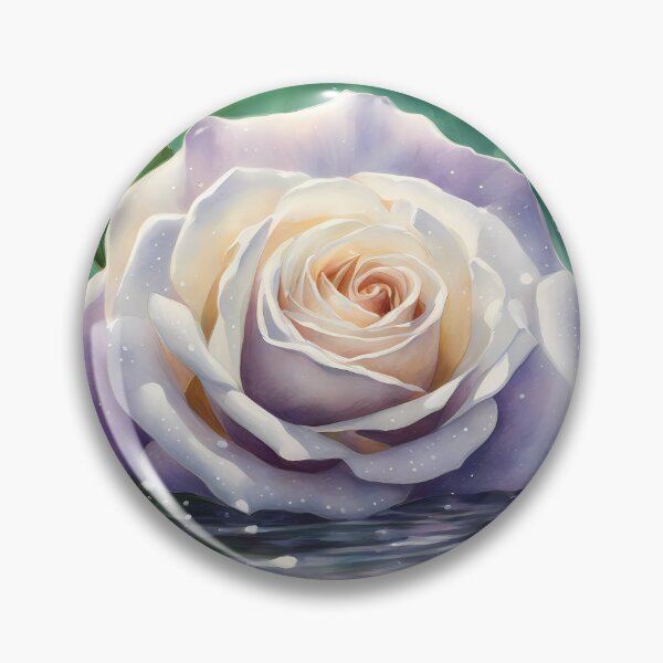 Item preview, Light Purple Rose in Pond designed and sold by CalmnessbyChoice.