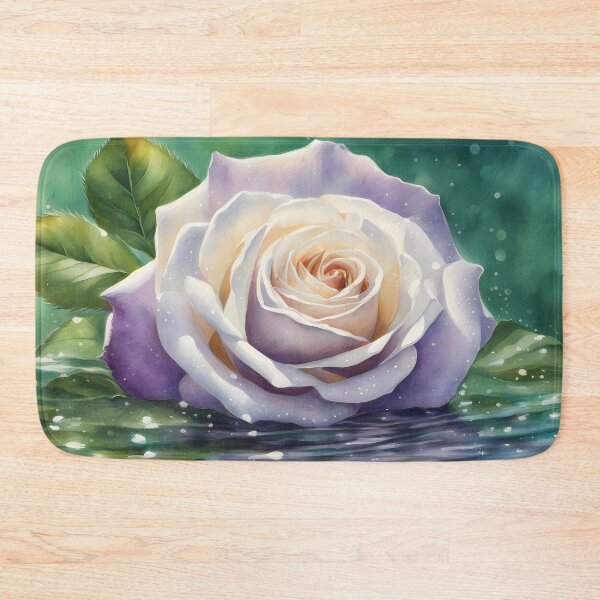 Item preview, Light Purple Rose in Pond designed and sold by CalmnessbyChoice.