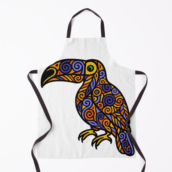 Item preview, Intricate toucan designed and sold by SpectrumShine.