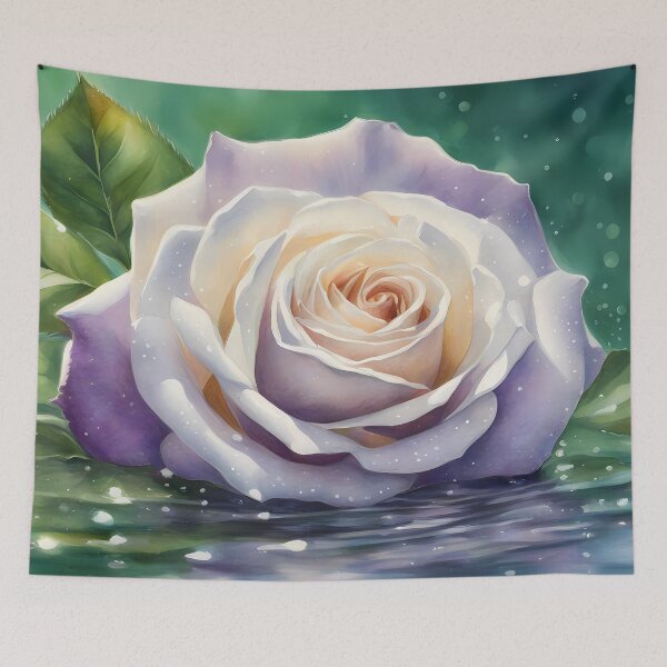 Item preview, Light Purple Rose in Pond designed and sold by CalmnessbyChoice.