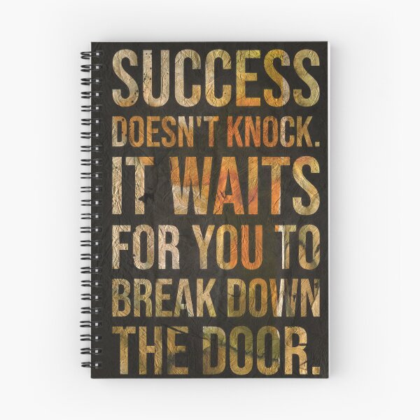 Item preview, Break Down The Door Inspirational Text Art designed and sold by NickDedidis.