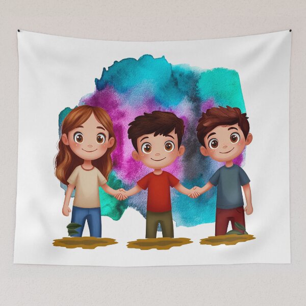 Item preview, Siblings Forever - Bound by Roots designed and sold by ChenEngEng.