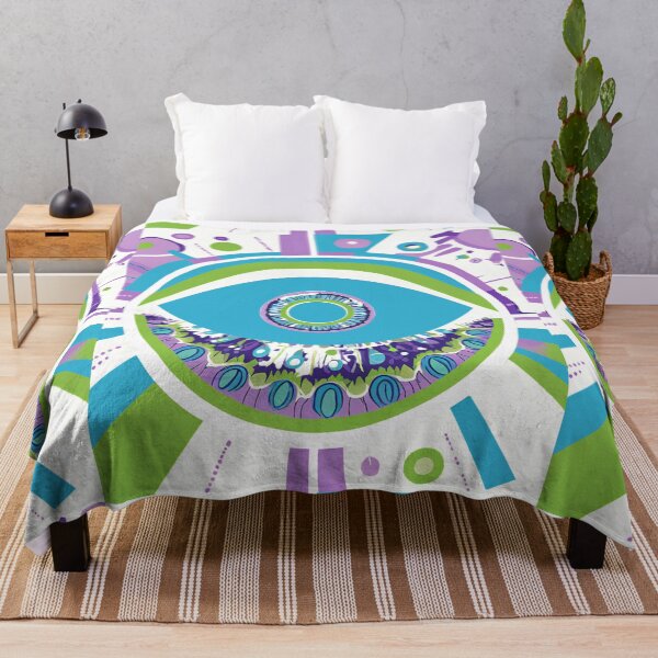 Item preview, Abstract Ophthalmology design blue green violet no.115683,brafdesign designed and sold by Brafdesign.