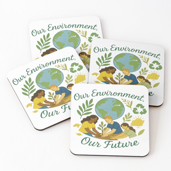 Item preview, Our Environment, Our Future Let's Celebrate World Environment Day designed and sold by Glow vibes art 919.