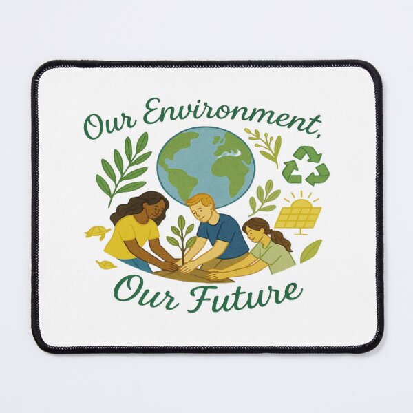 Item preview, Our Environment, Our Future Let's Celebrate World Environment Day designed and sold by Glow vibes art 919.