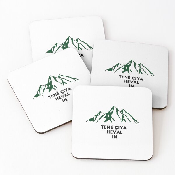 Item preview, Kurd û Çiyayê Heval – Kurdish Mountain Saying designed and sold by Avakurd.