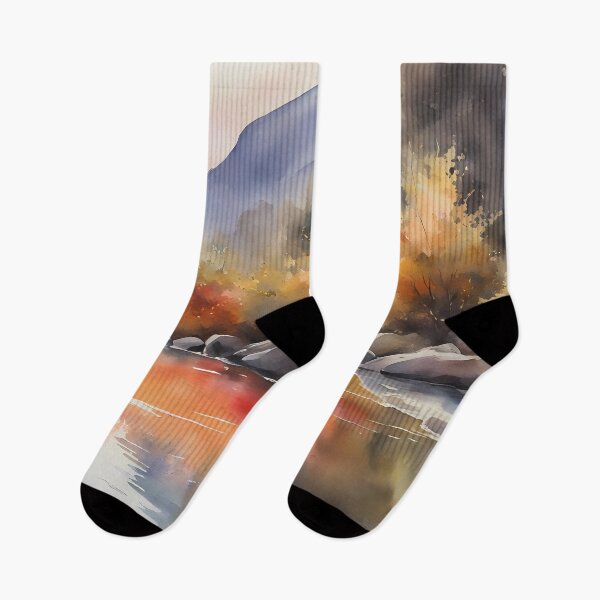 Item preview, Beautiful Autumn Lakeshore designed and sold by CalmnessbyChoice.