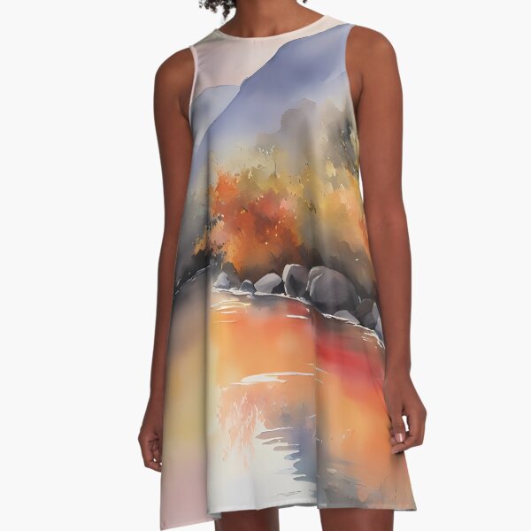 Item preview, Beautiful Autumn Lakeshore designed and sold by BookCovered.