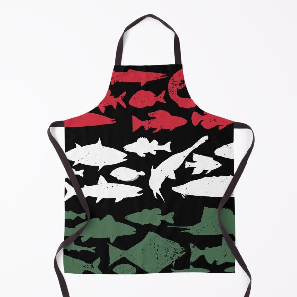 Item preview, Hungarian Flag Made of Fish – Fishing Design for Anglers designed and sold by FlagX.