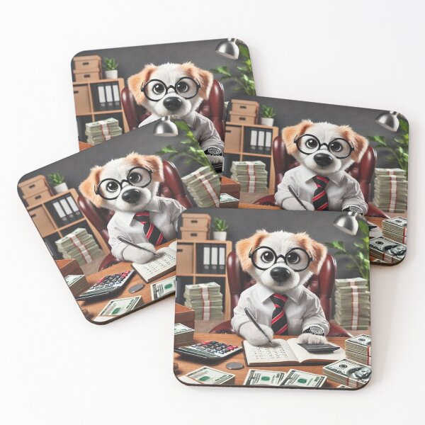 Item preview, Banking dog designed and sold by Picsgalleryai.