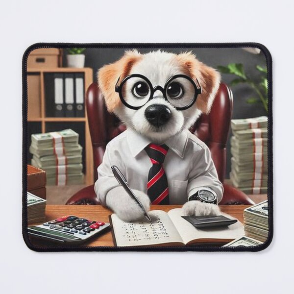 Item preview, Banking dog designed and sold by Picsgalleryai.