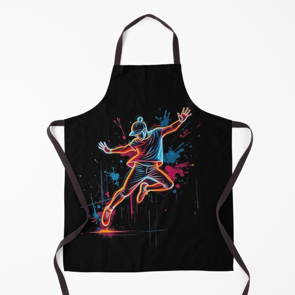 Item preview, Street art Neon Street Dancer - Energetic Urban Art designed and sold by latelierdechris.