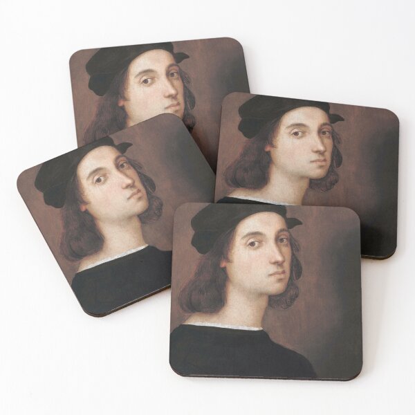 Item preview, Raphael's Self-portrait (1506) famous painting designed and sold by stevepmp.