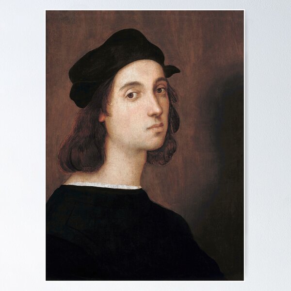 Item preview, Raphael's Self-portrait (1506) famous painting designed and sold by stevepmp.