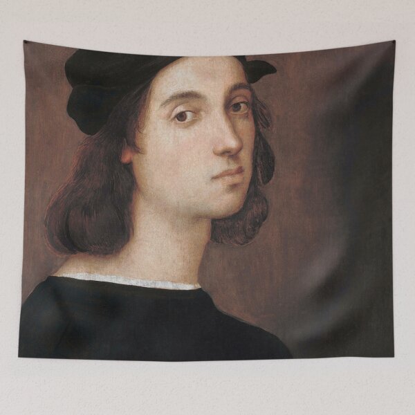 Item preview, Raphael's Self-portrait (1506) famous painting designed and sold by stevepmp.