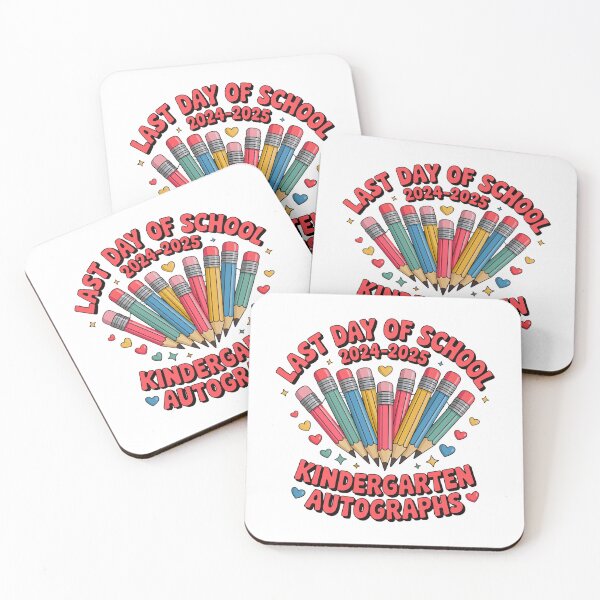 Item preview, Funny Last Day of School 2024-2025 Kindergarten Autographs designed and sold by ArtByKatti.