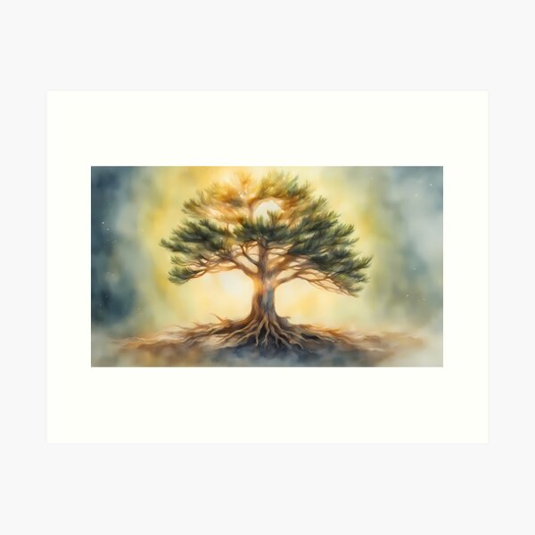 Item preview, Sun and Tree designed and sold by BookCovered.