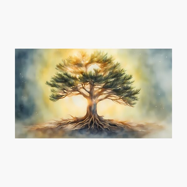 Item preview, Sun and Tree designed and sold by BookCovered.