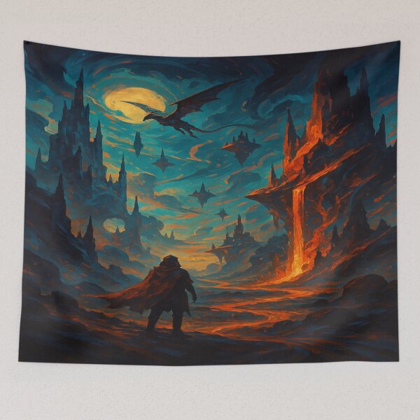 Item preview, Dynamic fantasy world – powerful composition with innovative depth designed and sold by FotoworldEdel.