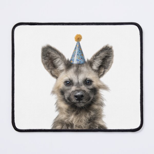 Item preview, Cute Aardwolf with Party Hat Birthday Celebration designed and sold by LazyOwlStore.