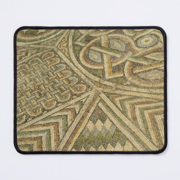 Item preview, Ancient Roman Mosaic Carpet of Intricate Interlocking Forms designed and sold by Georgia Mizuleva.