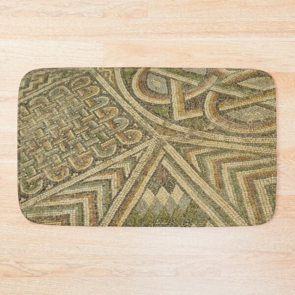Item preview, Ancient Roman Mosaic Carpet of Intricate Interlocking Forms designed and sold by Georgia Mizuleva.