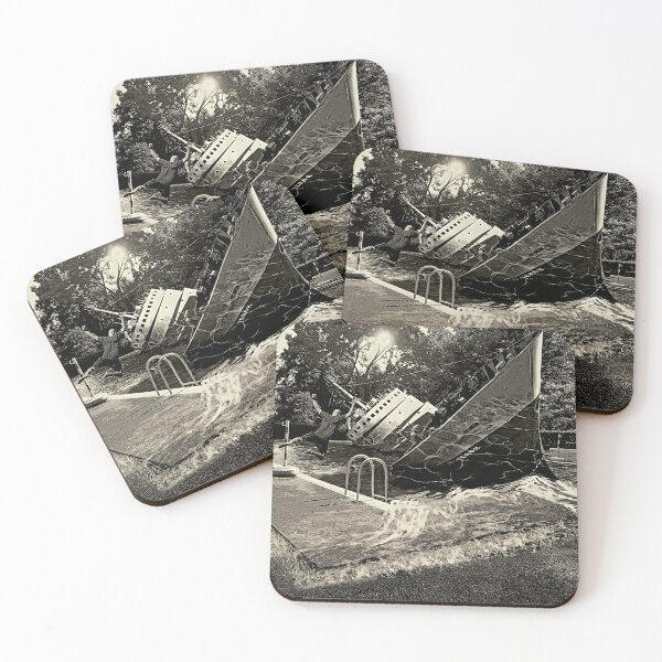 Item preview, Sinking Ship in Pool Collage designed and sold by caracatita75.