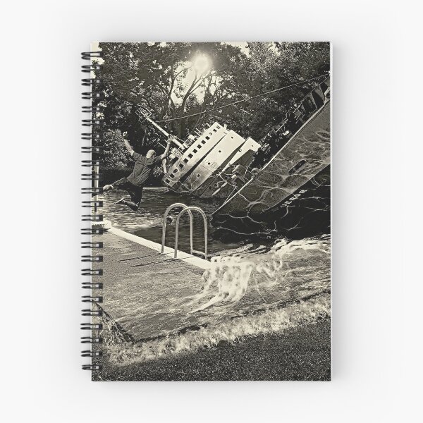 Item preview, Sinking Ship in Pool Collage designed and sold by caracatita75.