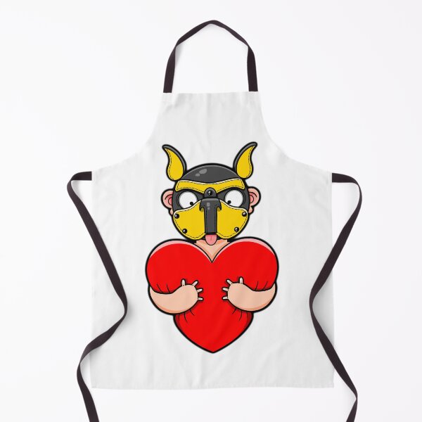 Item preview, Gay Yellow Pup Love | LGBTQ+ Puppy Love Art designed and sold by Love Burty.