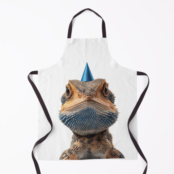 Item preview, Cute Agama lizard with Party Hat Birthday Celebration designed and sold by LazyOwlStore.