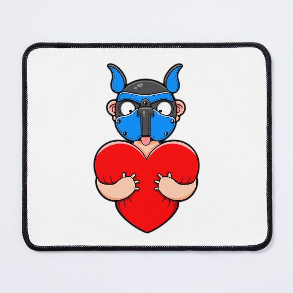 Item preview, Gay Blue Pup Love | Queer Pride Pup Art designed and sold by Love Burty.