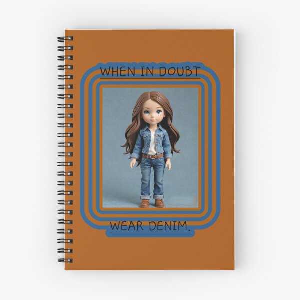 Item preview, WHEN IN DOUBT - WEAR DENIM. designed and sold by dontcryimhere.