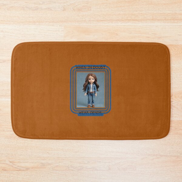 Item preview, WHEN IN DOUBT - WEAR DENIM. designed and sold by dontcryimhere.