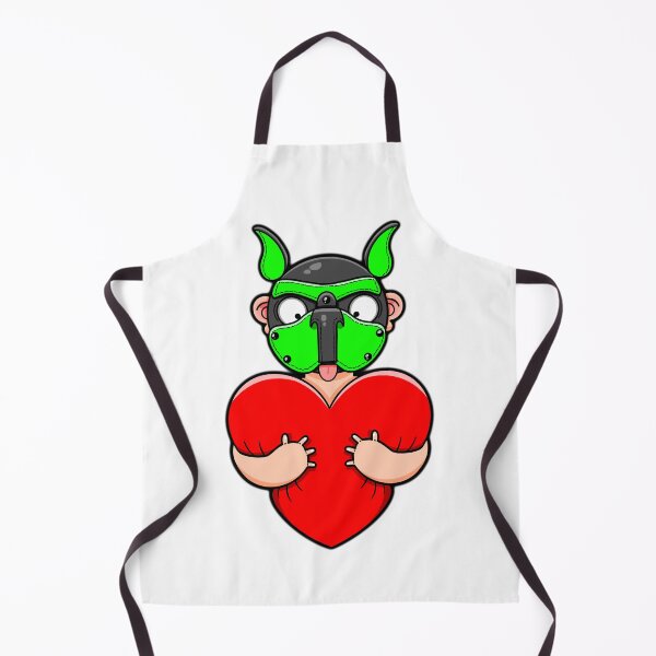 Item preview, Gay Green Pup Love | Colorful Queer Kink Cartoon Design designed and sold by Love, Burty X.