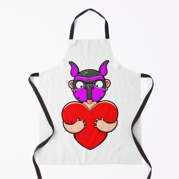 Item preview, Gay Pink Pup Love | Cute Queer Kink Illustration designed and sold by Love Burty.