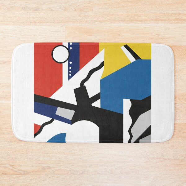 Item preview, "Bold Cubist Composition – Fernand Léger Inspired Art" designed and sold by TwoDotsStudio.