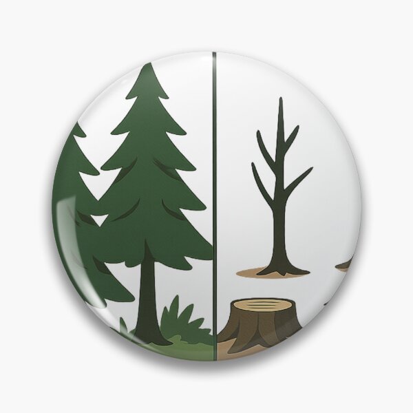 Item preview, You Decide – Forest vs. Deforestation Environmental Message designed and sold by Mjonkey.