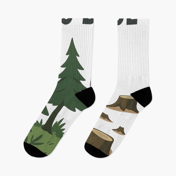 Item preview, You Decide – Forest vs. Deforestation Environmental Message designed and sold by Mjonkey.