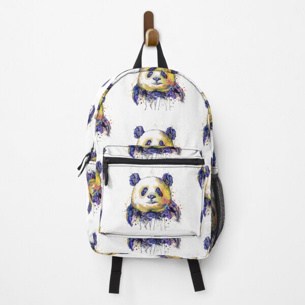 Item preview, Colorful Panda Head Watercolor designed and sold by caracatita75.