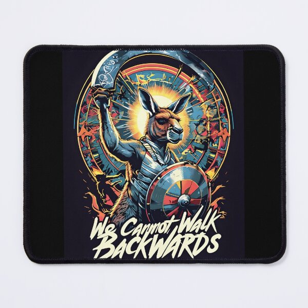 Item preview, Kangaroo - We Cannot Walk Backwards designed and sold by MountAshDesigns.