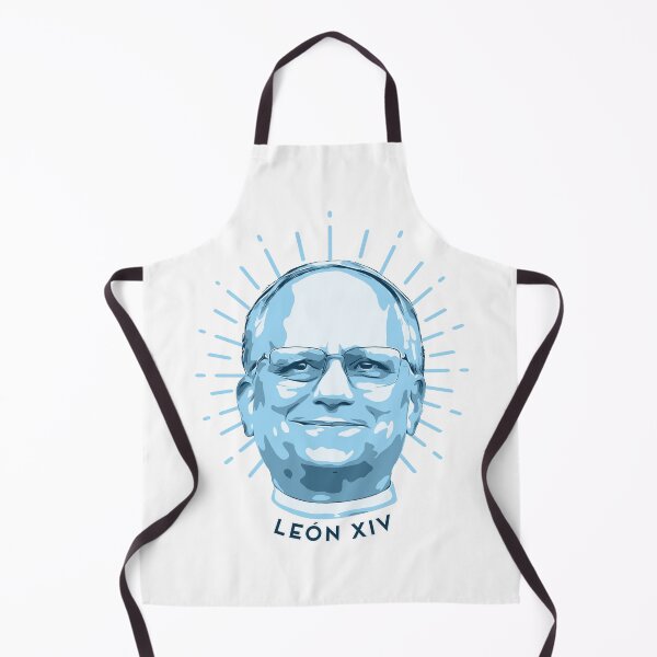 Item preview, Papa León XIV – Retrato Papal Contemporáneo designed and sold by ratartdesign.