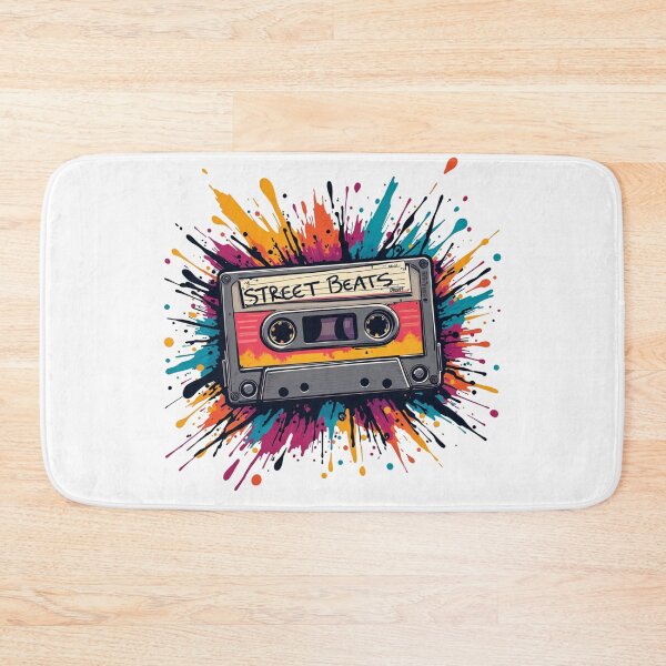 Item preview, Street art Street Beats Cassette - Retro Urban Art designed and sold by latelierdechris.