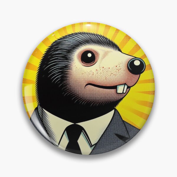 Item preview, cute mole designed and sold by Dogandesighn.