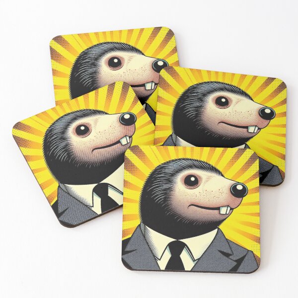 Item preview, cute mole designed and sold by Dogandesighn.
