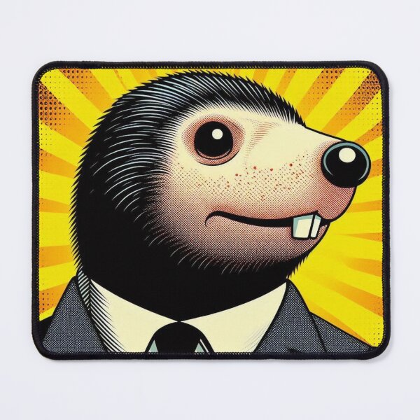 Item preview, cute mole designed and sold by Dogandesighn.