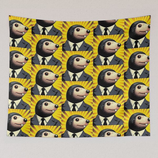Item preview, cute mole designed and sold by Dogandesighn.