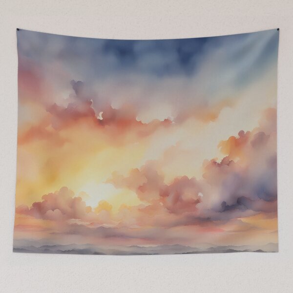 Item preview, Colorful Morning Clouds designed and sold by CalmnessbyChoice.