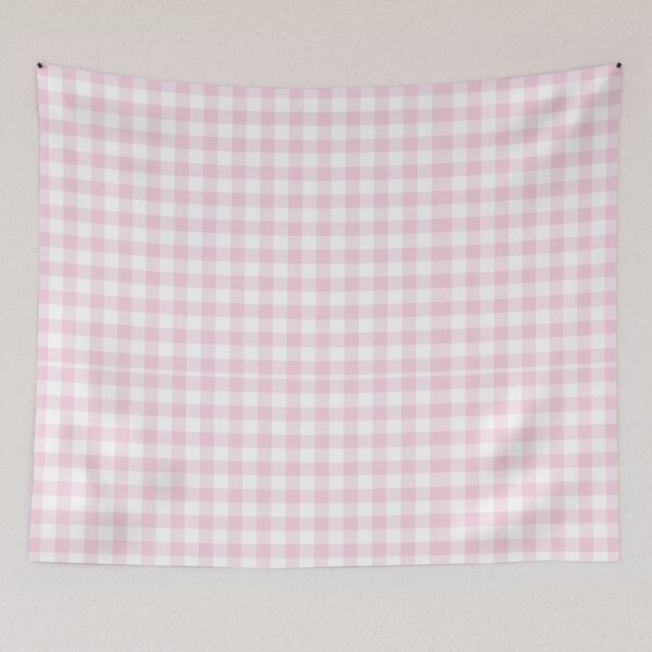 Item preview, pink gingham designed and sold by jasmineco.