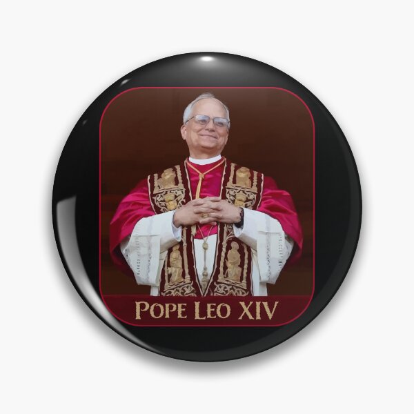 Item preview, Pope Leo XIV designed and sold by Angry Swan Designs.