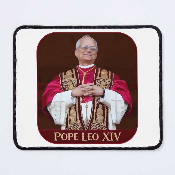 Item preview, Pope Leo XIV designed and sold by Angry Swan Designs.